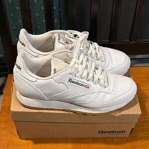 Reebok Classic Leather White/Gum Sneakers for Men
